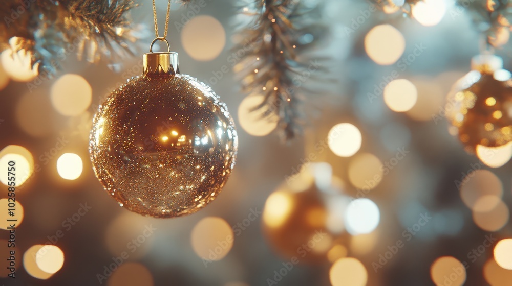 The Golden Christmas Ornament The Golden Christmas Ornament