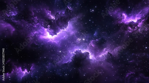 The Cosmic Purple Nebula