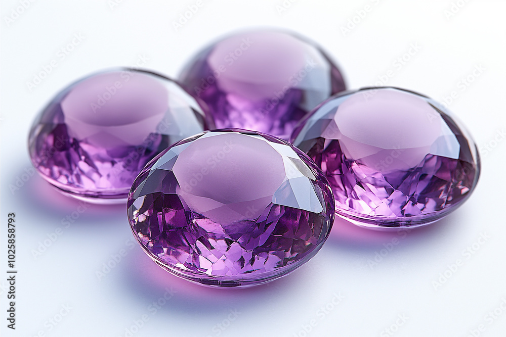 amethyst isolated on white background amethyst isolated on white background