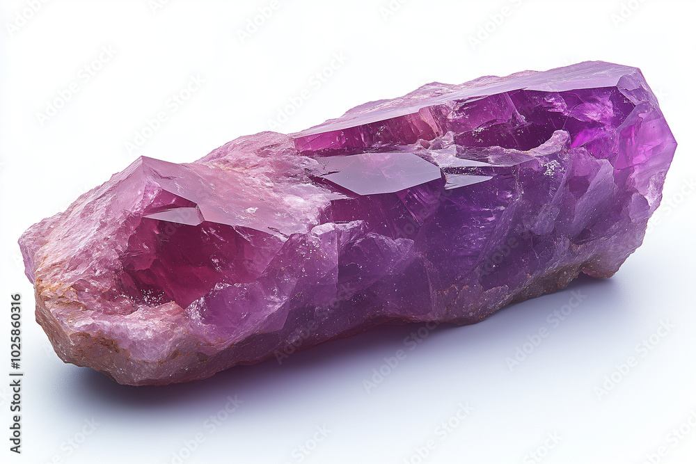 amethyst isolated on white background amethyst isolated on white background