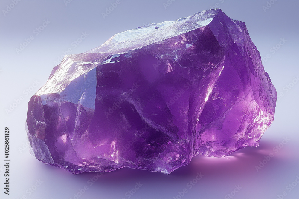 amethyst isolated on white background amethyst isolated on white background