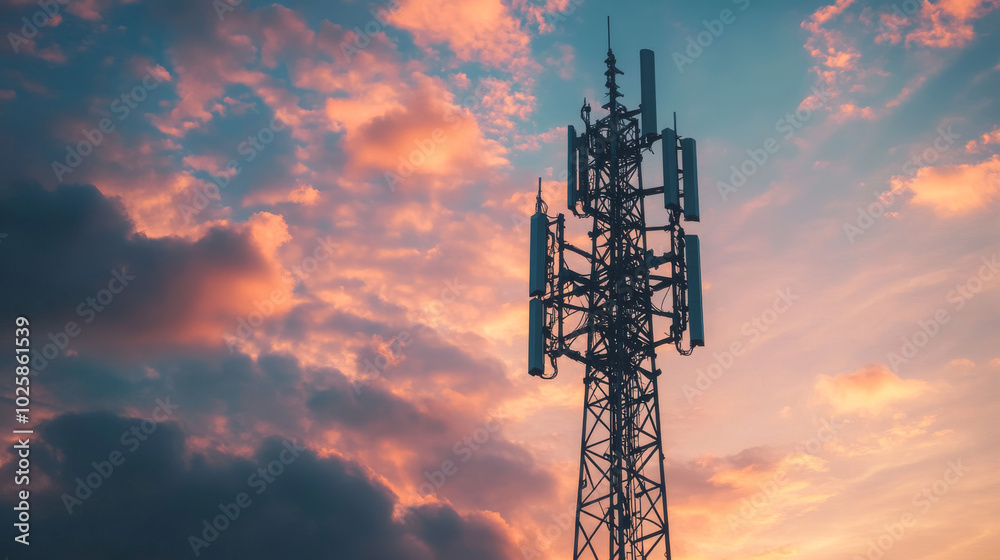 A 5G tower is like a big antenna that helps your phone connect to the internet really fast. It sends out signals for your cell phone to use, making it possible to talk and surf the web. A 5G tower is like a big antenna that helps your phone connect to the internet really fast. It sends out signals for your cell phone to use, making it possible to talk and surf the web.