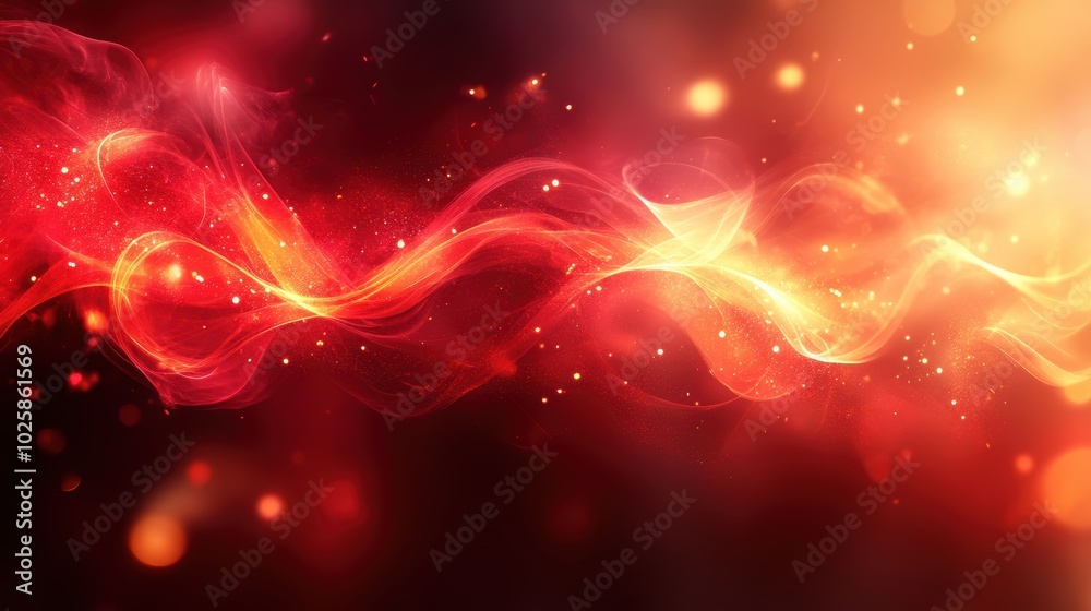 Abstract Red Swirling Lights Background for Black Friday Abstract Red Swirling Lights Background for Black Friday