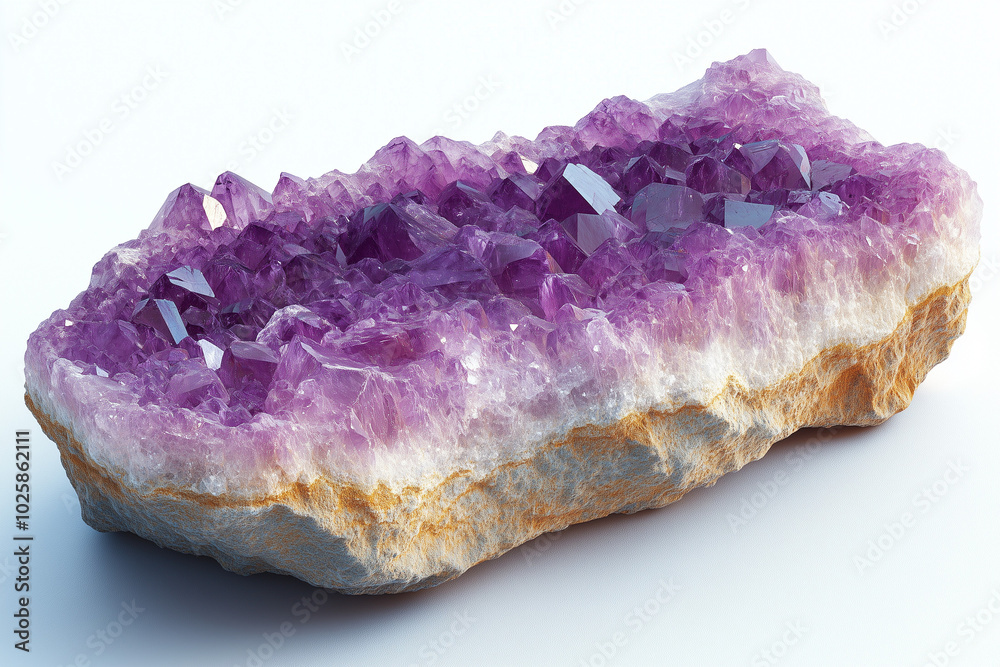 amethyst isolated on white background amethyst isolated on white background