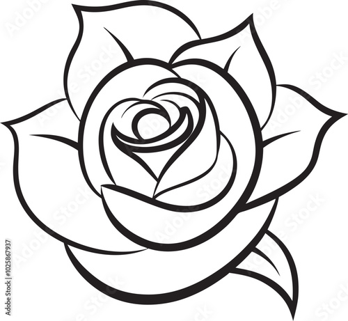 Rose Flower Art & Illustration