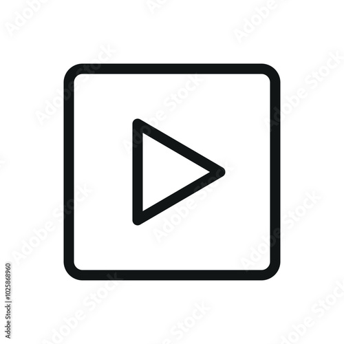 Music track isolated icon, play audio button track vector symbol with editable stroke Free Download Music track isolated icon, play audio button track vector symbol with editable stroke - GFXLoad