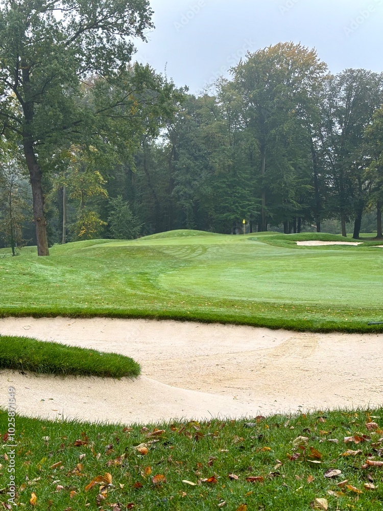 Obraz premium bunker au golf