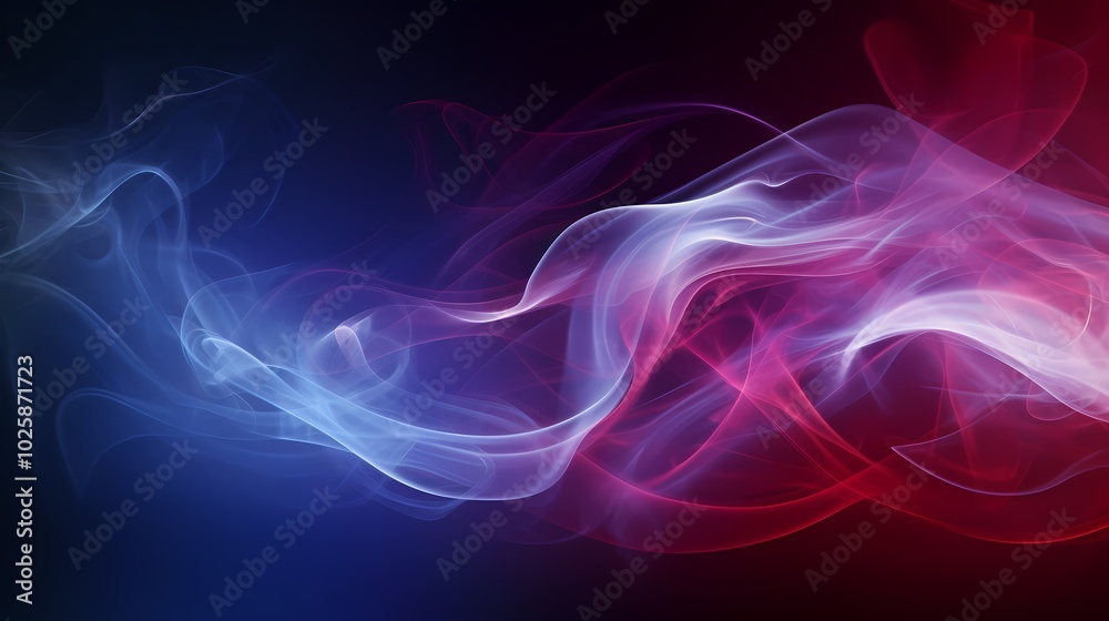 A vivid image of swirling red smoke against a dark background. A vivid image of swirling red smoke against a dark background.