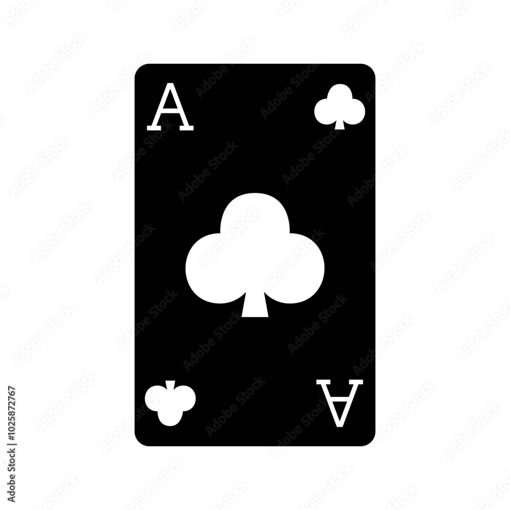 Fototapeta premium Poker Casino icon. Poker Cards