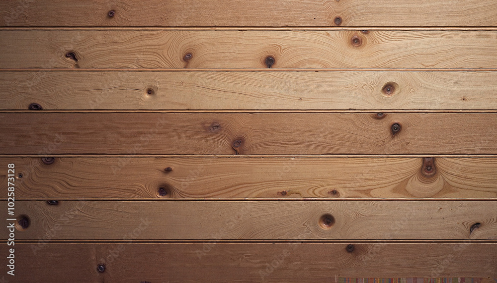 Natural wooden planks with a warm finish creating a rustic and cozy background