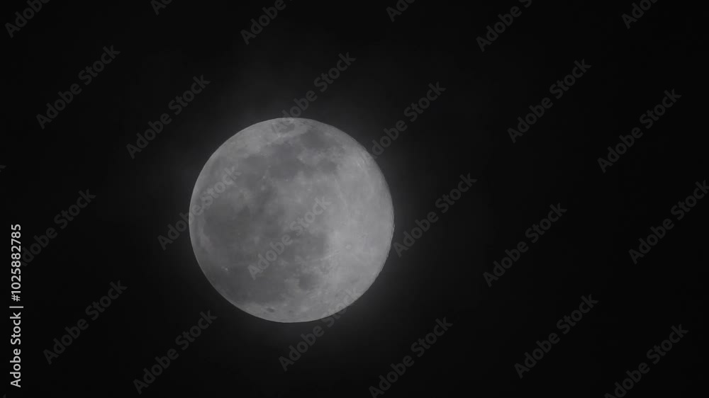 Time lapse video of the moon and clouds at night Time lapse video of the moon and clouds at night