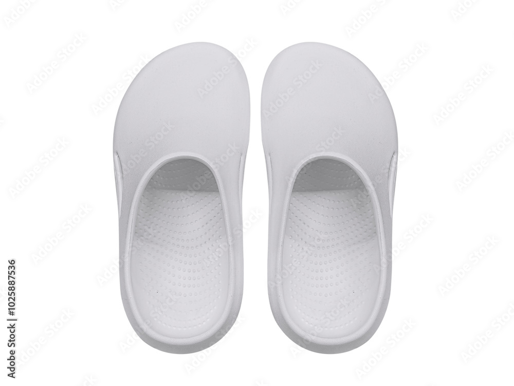 White sandals, transparent background White sandals, transparent background