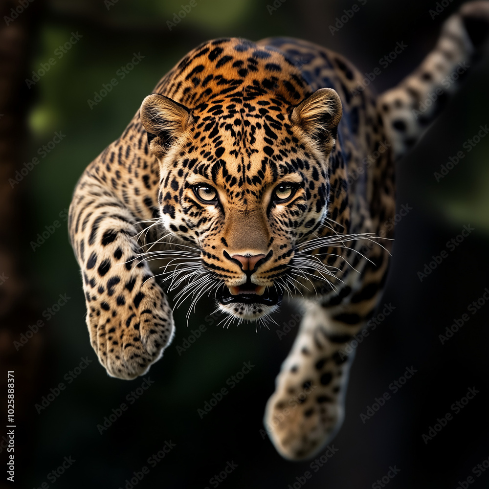 Obraz premium portrait of a leopard