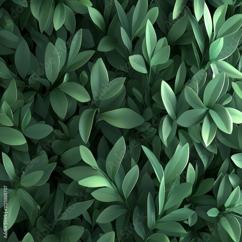 Here is a close-up of a glossy, thick leaf with intricate veins