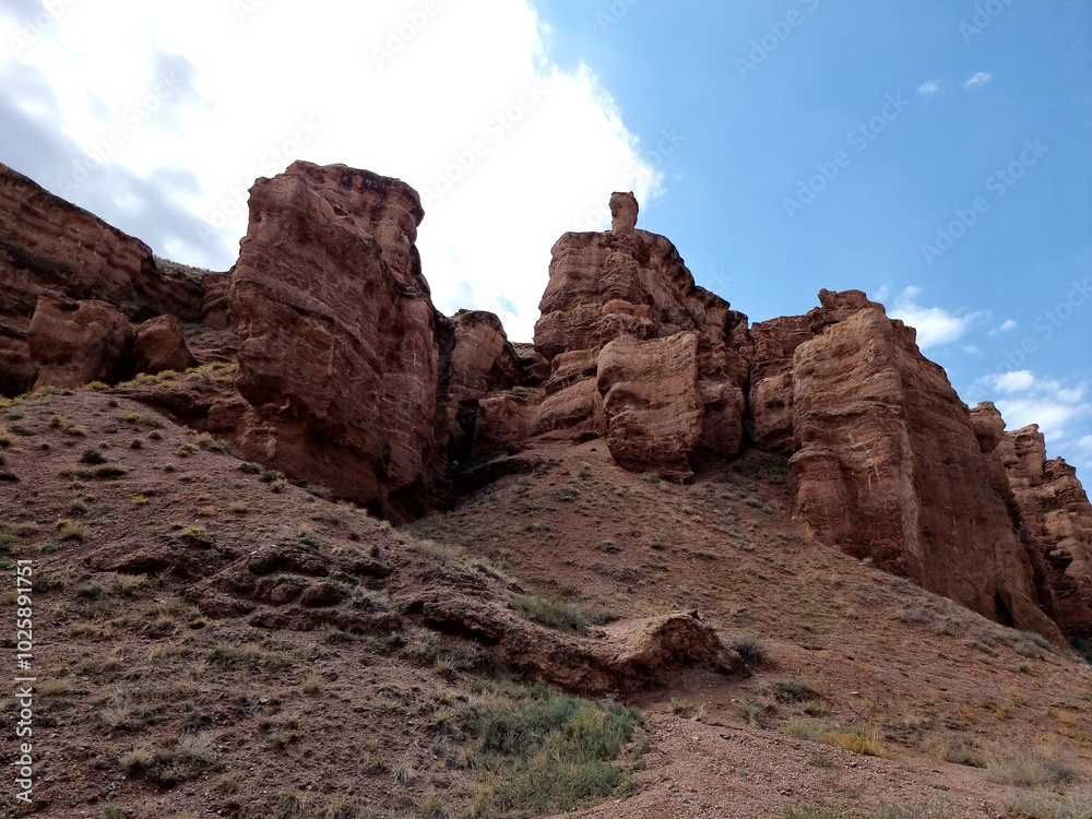 Fototapeta premium beautiful landscape of the canyons