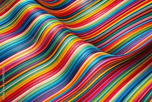 Abstract Warped Diagonal Striped Background for Modern Design Projects