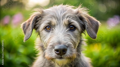 Adorable Irish Wolfhound Puppy Portraits for Pet Lovers and Enthusiasts