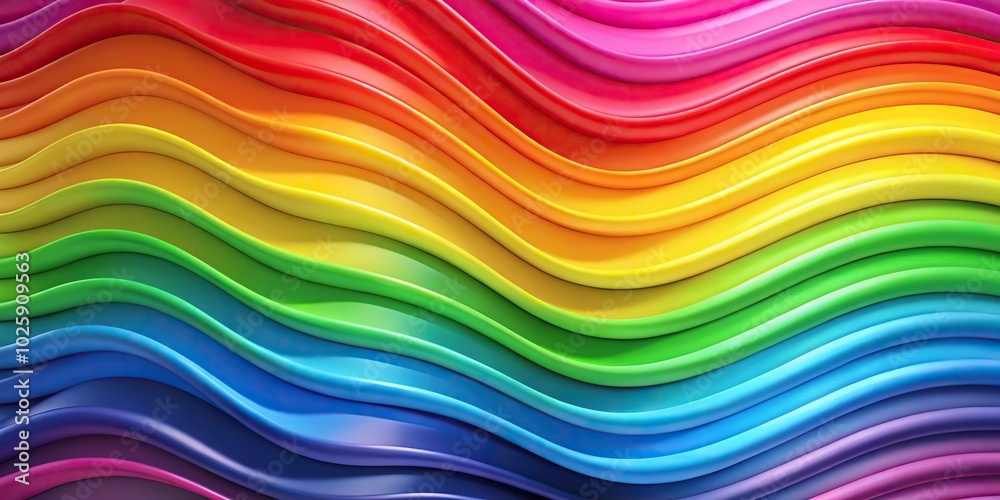 colorful abstract background with rainbow waves colorful abstract background with rainbow waves