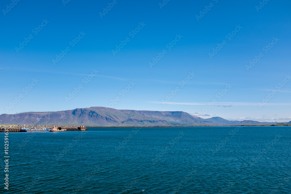 Obraz premium Reykjavík Landscape, Iceland
