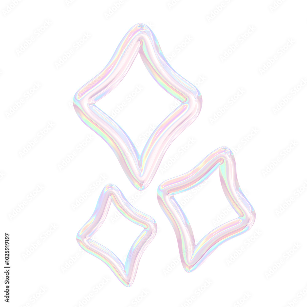 3D Y2K Metallic Hologram Alphabet Font with Coquette Bow 3D Y2K Metallic Hologram Alphabet Font with Coquette Bow