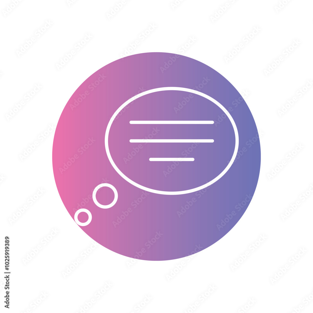 Conversation vector icons stock illustration Conversation vector icons stock illustration