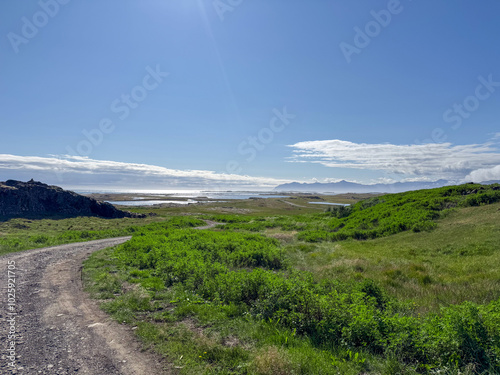 Hiking in Djúpivogur, Iceland