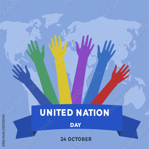 United nation day poster square size