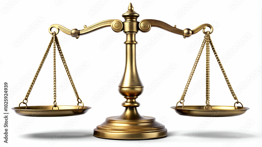 Scales of justice in cut-out style, perfect for legal and justice-related designs and educational materials Scales of justice in cut-out style, perfect for legal and justice-related designs and educational materials