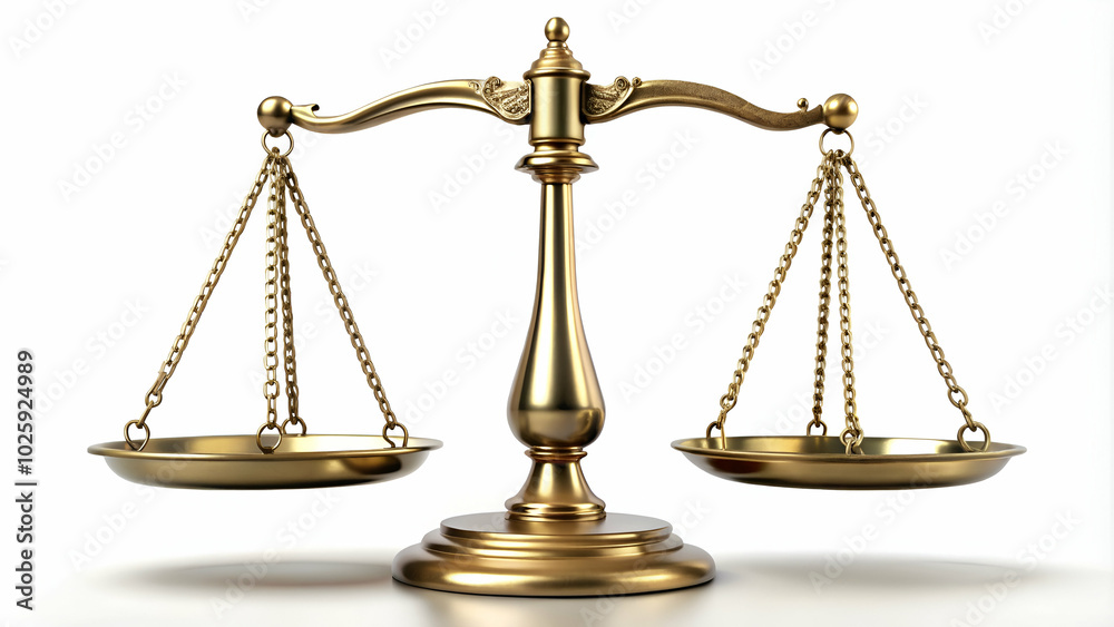 Scales of justice in cut-out style, perfect for legal and justice-related designs and educational materials Scales of justice in cut-out style, perfect for legal and justice-related designs and educational materials