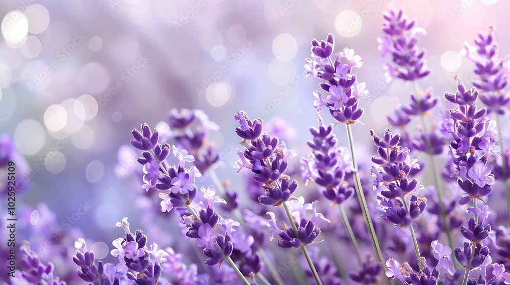 Fototapeta premium Lavender Color Vector Background, Background, Lavender, Vector