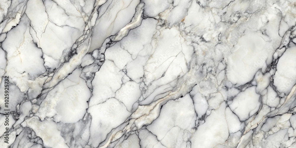 White Marble with Intricate Veining Patterns, Exhibiting a Luxurious and Timeless Aesthetic White Marble with Intricate Veining Patterns, Exhibiting a Luxurious and Timeless Aesthetic