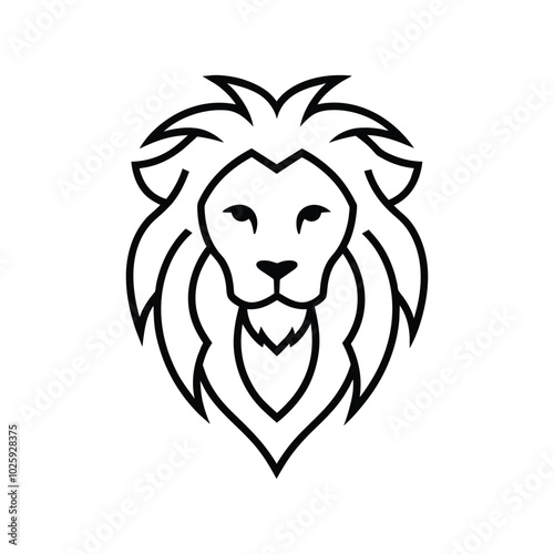 lion head photo