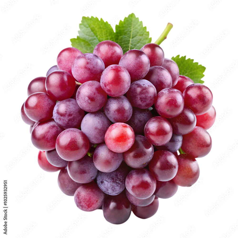 red grape isolated on transparent background red grape isolated on transparent background