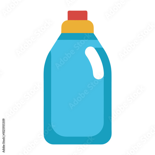 Detergent bottle vector illustration isolated on a white background