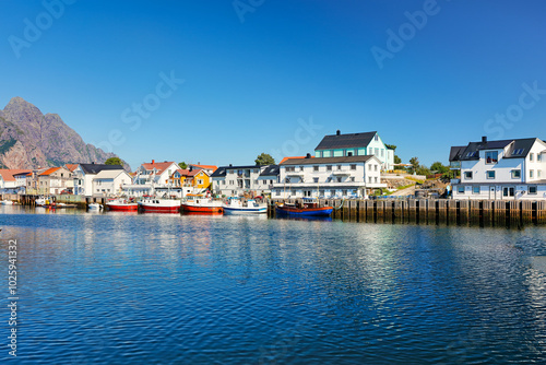 The Henningsvær at Lofoten islands, Norway