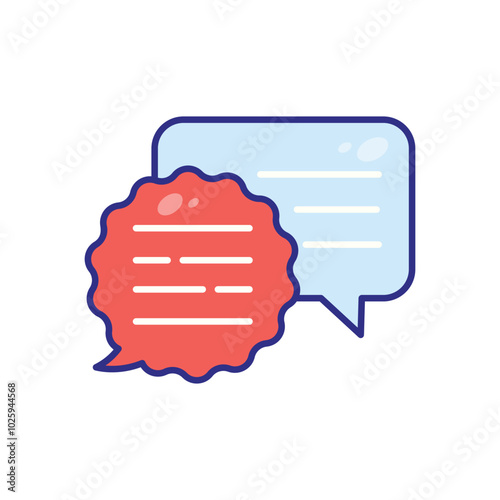 Commuication vector icons stock illustration