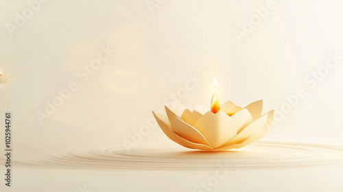 Diwali minimalist modern elegant design