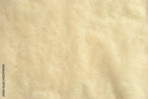 Parchment paper background in vector. light color parchment paper. Brown paper texture.
