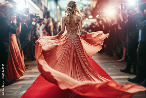 Superstar on the red carpet