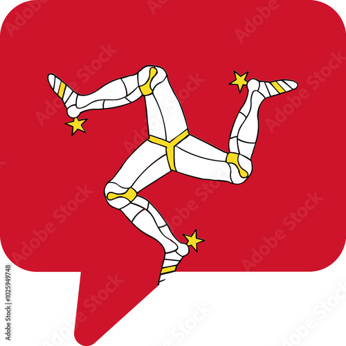 Country flag icon design in different shapes ecstatic 