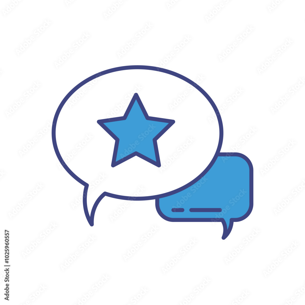 Favourite Chat vector icons stock illustration Favourite Chat vector icons stock illustration