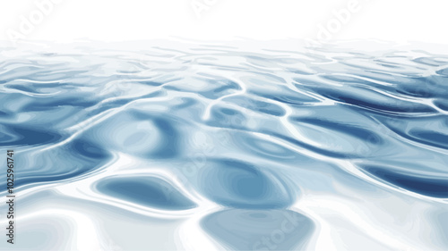 abstract blue water background with ripples and some smooth lines in it 