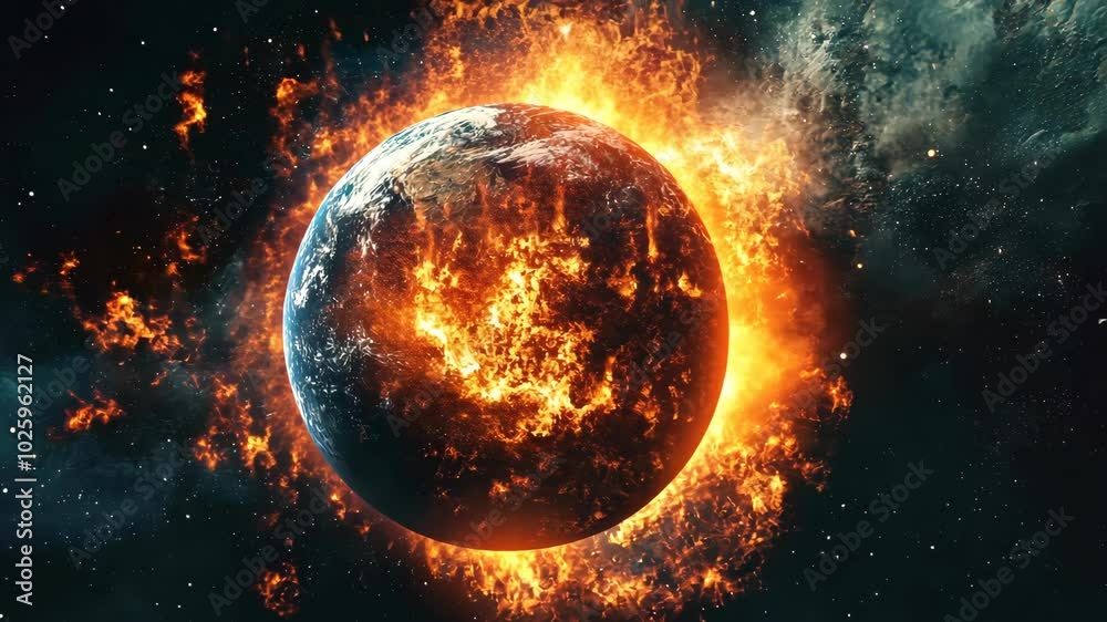 Earth in Flames