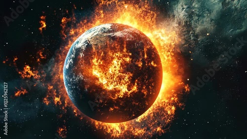 Earth in Flames