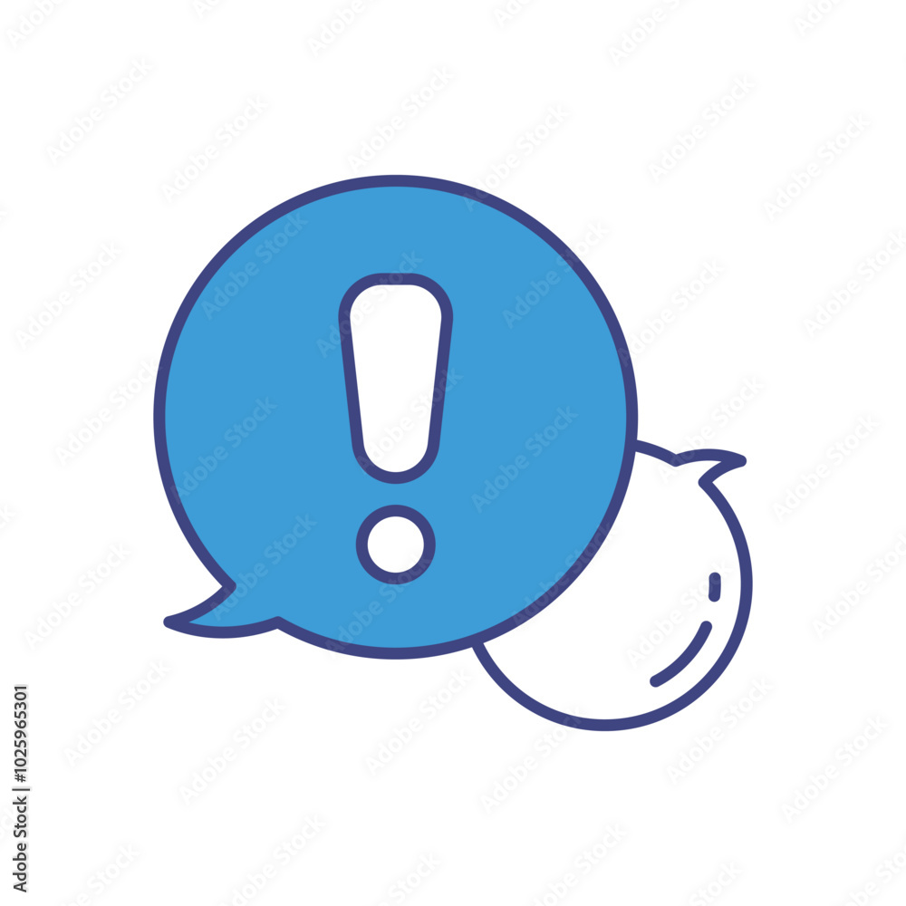 Chat Problem vector icons stock illustration Chat Problem vector icons stock illustration