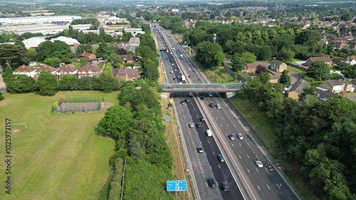 Aerial View of Colorful Autumn Foliage in Pennsylvania