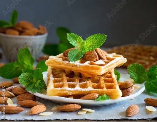 Leckere Waffeln photo