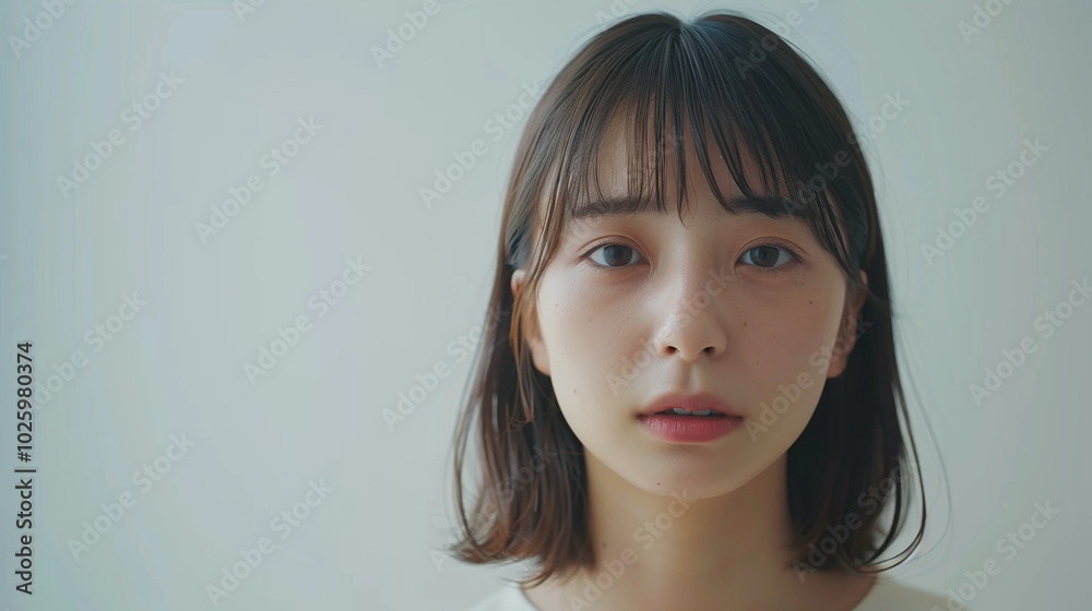 若い女性のビューティーイメージ ポートレート 若い女性のビューティーイメージ ポートレート