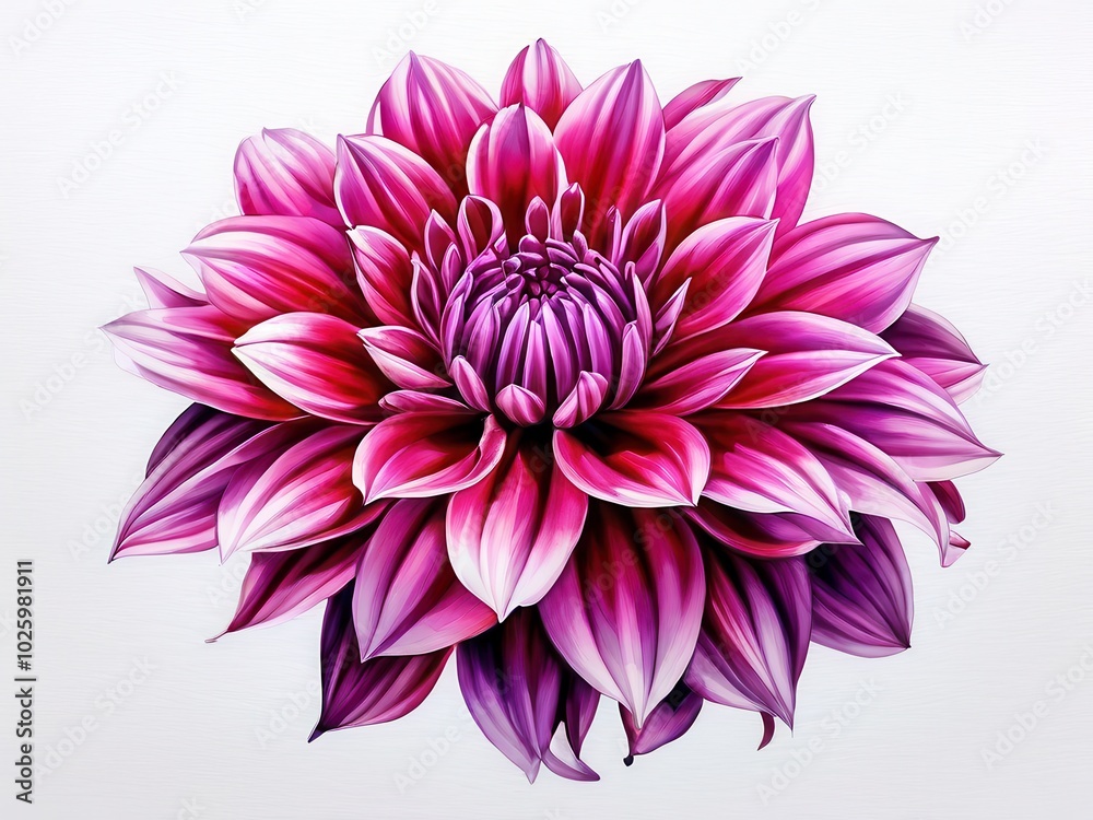 A vibrant, detailed illustration of a pink and purple flower showcasing artistic floral design. A vibrant, detailed illustration of a pink and purple flower showcasing artistic floral design.