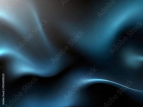 Abstract black gradient background modern luxury studio dark background texture wallpaper Empty black color studio room background, gradient, texture, abstract, blue background texture. ai